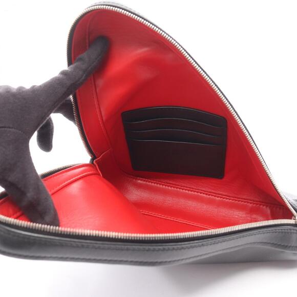 Balenciaga Triangle Clutch Bag, Leather, Women's,